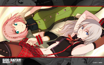 Картинка аниме god+eater сапоги торп юбка подтяжки платье девушки alisa ilinichina amiella daiba kanon