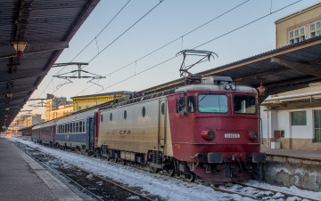 Картинка техника электровозы дорога железная состав локомотив рельсы