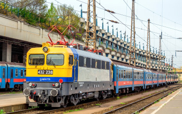 Картинка техника электровозы состав дорога рельсы локомотив железная