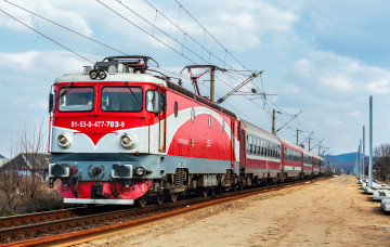 Картинка техника электровозы состав локомотив рельсы дорога железная