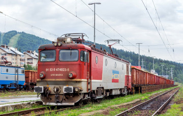 Картинка техника электровозы состав железная дорога рельсы локомотив