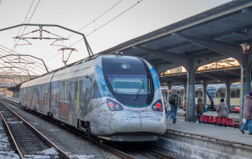 Картинка техника электровозы железная дорога рельсы локомотив состав