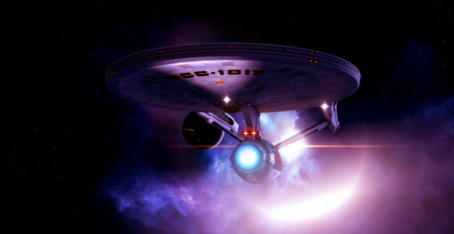 Обои картинки фото видео игры, star trek constellation, вселенная, полет, космический, корабль, планета