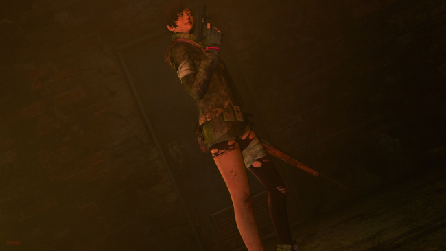 Обои картинки фото 3д графика, фантазия , fantasy, девушка, фон, взгляд