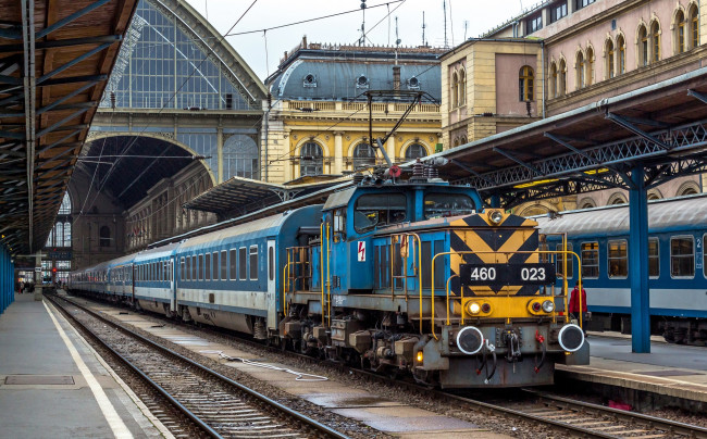 Обои картинки фото техника, электровозы, состав, локомотив, рельсы, дорога, железная