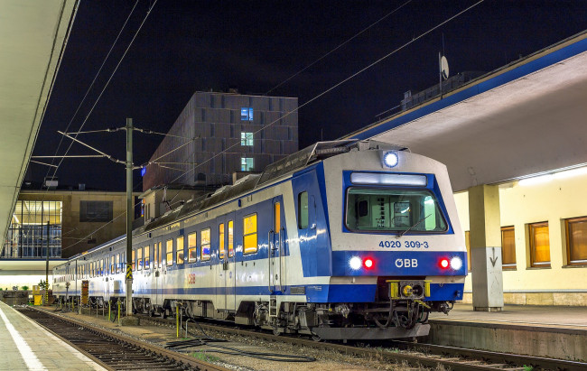 Обои картинки фото техника, электровозы, железная, состав, локомотив, рельсы, дорога