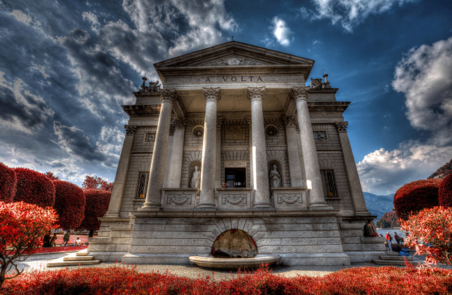 Обои картинки фото como - museo a,  volta, города, - памятники,  скульптуры,  арт-объекты, музей, здание