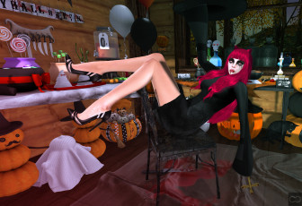 Картинка 3д+графика фантазия+ fantasy девушка фон взгляд