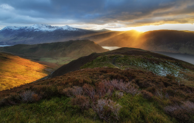 Обои картинки фото природа, восходы, закаты, рассвет