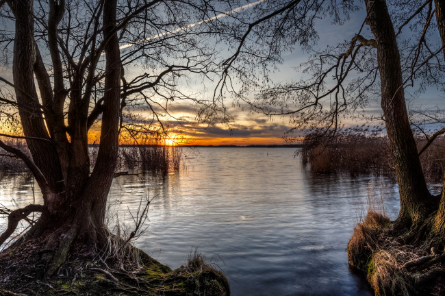 Обои картинки фото природа, восходы, закаты, рассвет