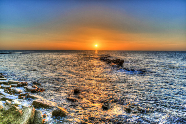 Обои картинки фото природа, восходы, закаты, рассвет