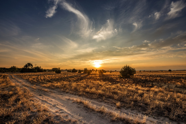 Обои картинки фото природа, восходы, закаты, рассвет