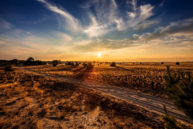 Обои картинки фото природа, восходы, закаты, рассвет