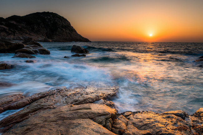 Обои картинки фото природа, восходы, закаты, рассвет