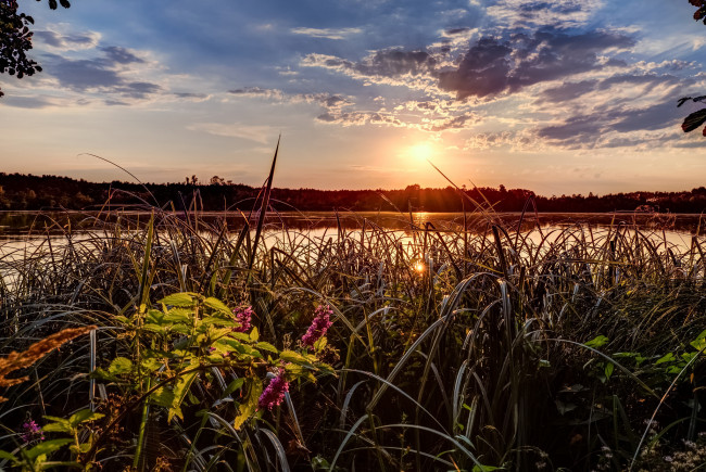 Обои картинки фото природа, восходы, закаты, рассвет