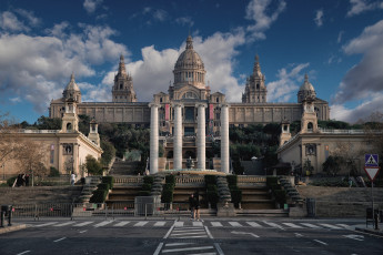 Картинка museo+nacional+de+arte+de+catalu& 241 города барселона+ испания музей