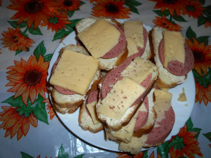 Картинка еда бутерброды +гамбургеры +канапе колбаса хлеб сыр