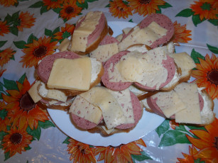 Картинка еда бутерброды +гамбургеры +канапе колбаса хлеб сыр