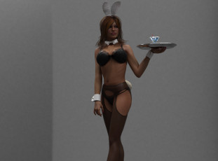 Картинка 3д+графика люди+ people фон взгляд девушка