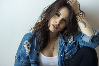 Картинка девушка девушки -unsort+ брюнетки темноволосые модель