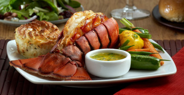 Картинка еда рыбные+блюда +с+морепродуктами лобстер