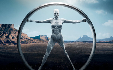Картинка кино+фильмы westworld+ сериал мышцы андроид hbo горы westworld
