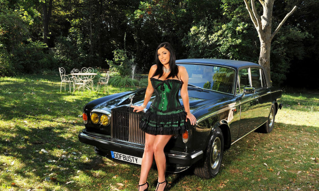 Обои картинки фото автомобили, -авто с девушками, девушки, авто