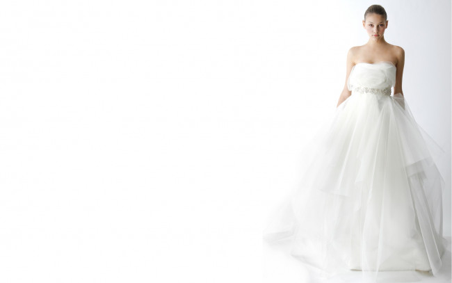 Обои картинки фото девушки, -unsort , невесты, невеста, платье