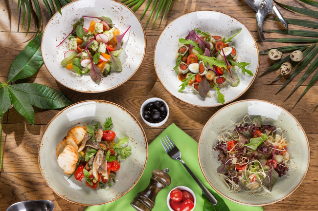 Обои картинки фото еда, салаты,  закуски, снедь