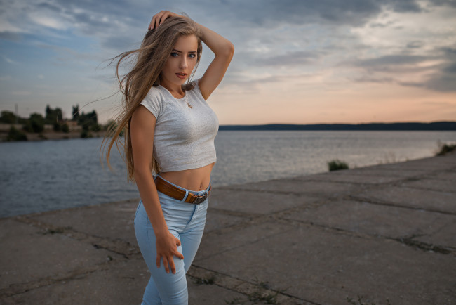 Обои картинки фото девушка, девушки, -unsort , блондинки,  светловолосые, модель