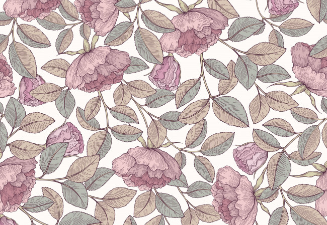 Обои картинки фото векторная графика, цветы , flowers, цветы, фон