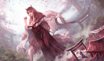 Картинка maoyuu+maou+yuusha аниме девушка фон взгляд ушки