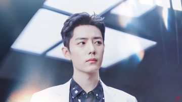 Картинка мужчины xiao+zhan актер лицо костюм