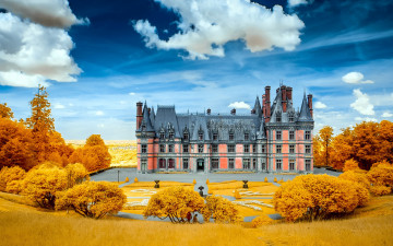 Картинка chateau+of+trevarez города замки+франции chateau of trevarez