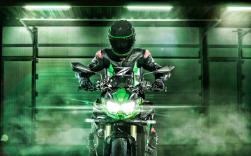 обоя мотоциклы, kawasaki, z, h2, se, life, style, 2021, экстерьер, вид, спереди, японские