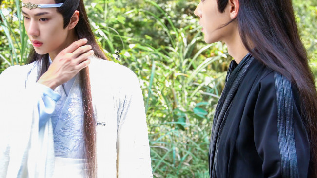 Обои картинки фото кино фильмы, the untamed, лань, ванцзи, вэй, усянь