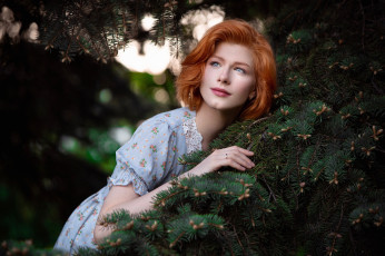 Картинка анастасия+жилина девушки анастасия жилина красотка девушка модель рыжеволосая поза стройная сексуальная флирт