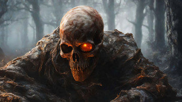 Картинка фэнтези нежить нейросети графика нейроарт ai art нейронные сети рисунки нейро искусство нейрографика graphics neuroart neural networks drawings neuro neurography