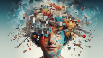 Картинка рисованное абстракция нейросети графика нейроарт ai art нейронные сети рисунки нейро искусство нейрографика graphics neuroart neural networks drawings neuro neurography сюрреализм