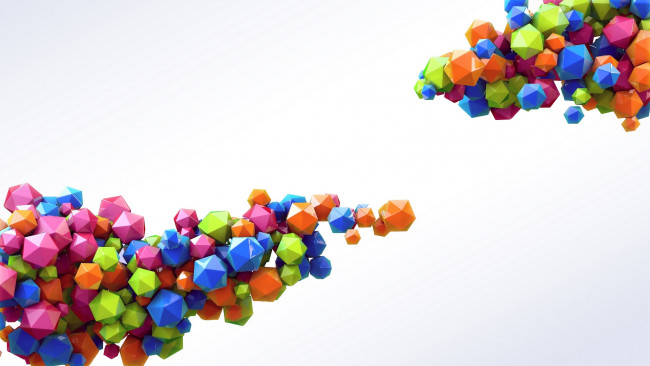 Обои картинки фото 3д графика, абстракция , abstract, формы, кучи