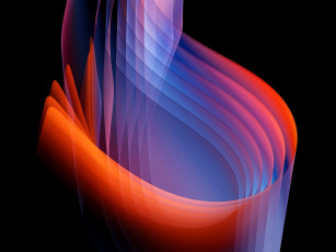 обоя 3д графика, абстракция , abstract, слои, цвета