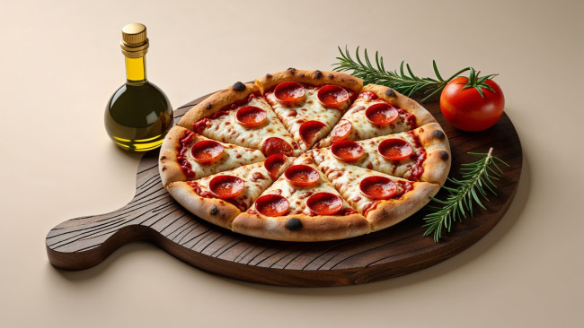 Обои картинки фото 3д графика, еда-, food, пицца