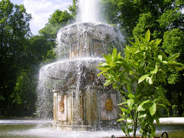 Обои картинки фото города, фонтаны