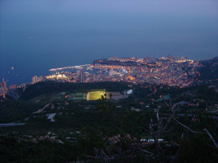 Картинка вечернее монако города монте карло