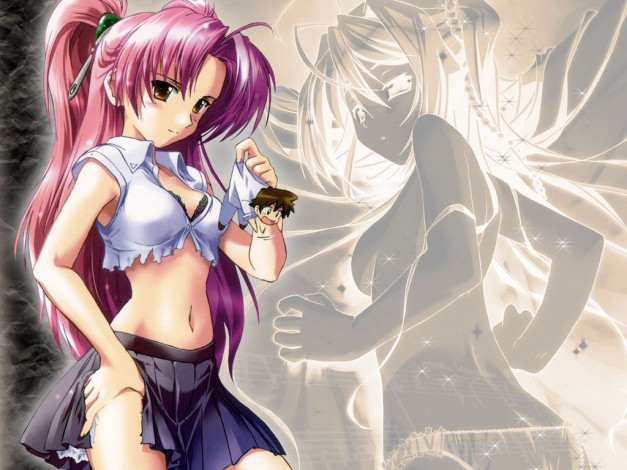 Обои картинки фото аниме, maburaho