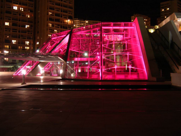 Обои картинки фото вечернее, монако, города, монте, карло