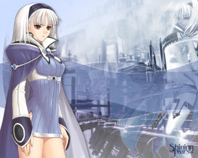 Картинка аниме shining tears wind