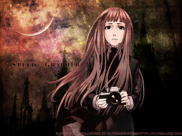 Обои картинки фото аниме, speed, grapher