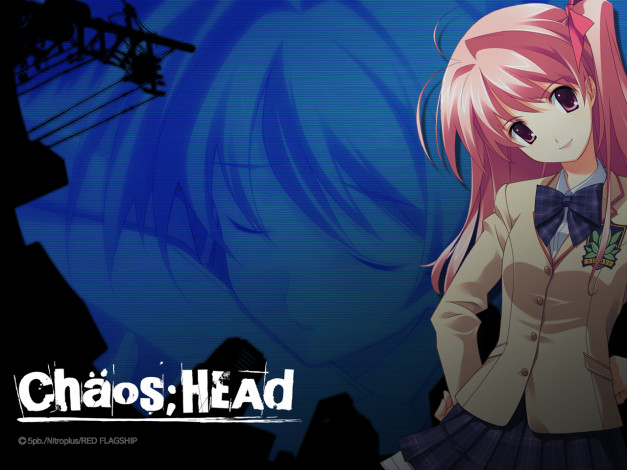 Обои картинки фото аниме, chaos, head