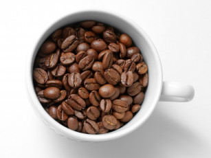 Картинка еда кофе кофейные зёрна